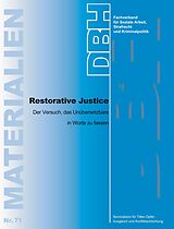 Kartonierter Einband Restorative Justice von 