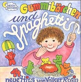 Volker Rosin Notenblätter Gummibärchen und Spaghetti Liederbuch