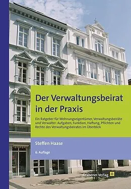 E-Book (epub) Der Verwaltungsbeirat in der Praxis von Steffen Haase
