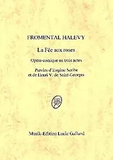 Jacques Francois (Fromental) Halevy Notenblätter La fée aux roses
