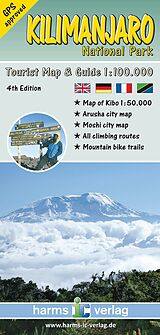 (Land)Karte Kilimanjaro National Park von Harms - Lawall GdbR harms-ic-verlag