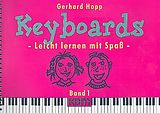 Gerhard Hopp Notenblätter Keyboards Band 1 Leicht