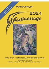 Buch Aussaattage 2024 Maria Thun Wandkalender von Matthias K. Thun