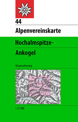 (Land)Karte Hochalmspitze - Ankogel von 