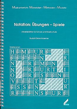 Kartonierter Einband Notation: Übungen  Spiele von Rudolf D Kraemer