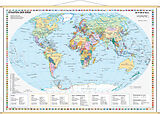 (Land)Karte Staaten der Erde im Miniformat von Heinrich Stiefel