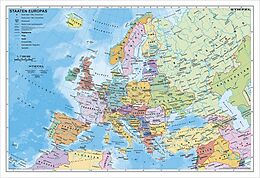 (Land)Karte Staaten Europas von Heinrich Stiefel