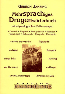 Geheftet (Geh) Mehrsprachiges Drogen Wörterbuch von Gereon Janzing
