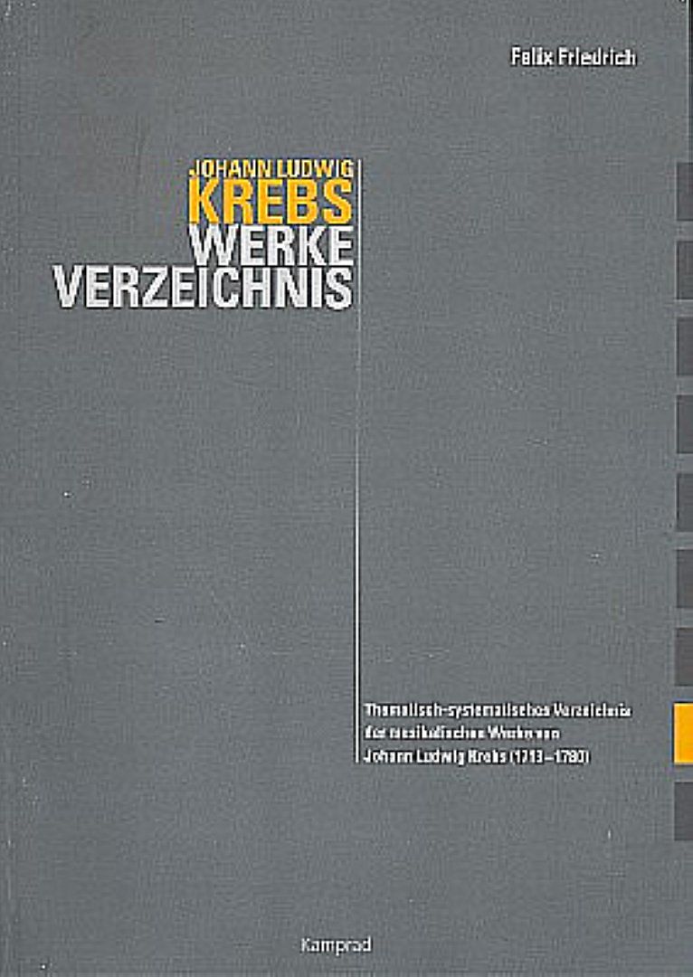 Krebs-Werkeverzeichnis (Krebs-WV)