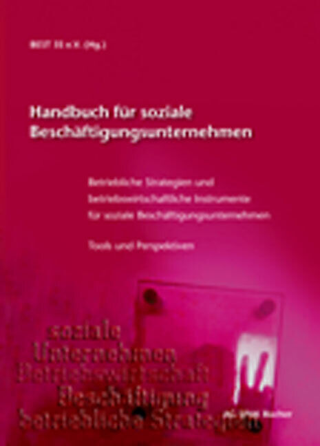 Handbuch für soziale Beschäftigungsunternehmen