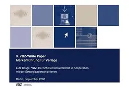 E-Book (pdf) Markenführung für Verlage im Zeitalter der Medienmarken (VDZ) von Lutz Drüge