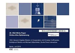E-Book (pdf) Online-Abo-Optimierung von VDZ e.V., Christian Hoffmeister, Michael Witzenleiter