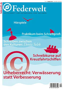 E-Book (pdf) Federwelt 119, 04-2016 von Deniz Selek, Martina Troyer, Michael Rossié