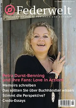 E-Book (pdf) Federwelt 132, 05-2018, Oktober 2018 von Petra Durst-Benning, Andreas Gruber, Oliver Uschmann