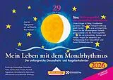 Kartonierter Einband Mein Leben mit dem Mondrhythmus 2026 von Edith Stadig