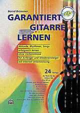 Kartonierter Einband Garantiert Gitarre lernen / Garantiert Gitarre lernen mit CD von Bernd Brümmer
