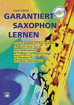 Kartonierter Einband Garantiert Saxophon Lernen von Frank R Schöttl