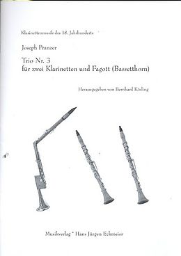Joseph Pranzer Notenblätter Trio Nr.3