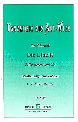 Josef Strauss Notenblätter Die Libelle op.204 für