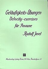 Rudolf Josel Notenblätter Geläufigkeitsübungen