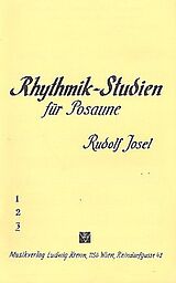Rudolf Josel Notenblätter Rhythmikstudien Band 3