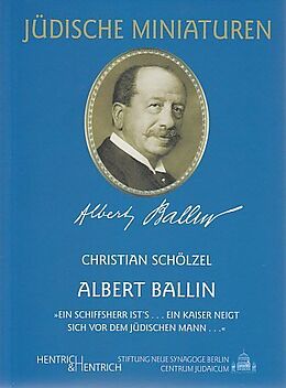 Kartonierter Einband Albert Ballin von Christian Schölzel