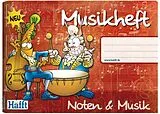  Instrumente+Zubehör Musikheft Din A5 quer 64 Seiten