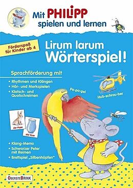 Kartonierter Einband Lirum larum Wörterspiel! von Norbert Landa