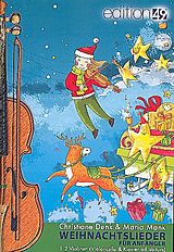  Notenblätter Weihnachtslieder für Anfänger für 1-2 Violinen
