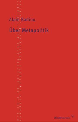 Paperback Über Metapolitik von Alain Badiou