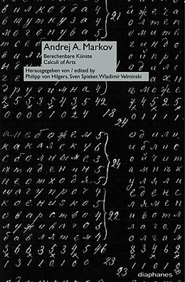 Paperback Andrej A. Markov von Friedrich Kittler, Wolf Kittler, Viktor Mazin