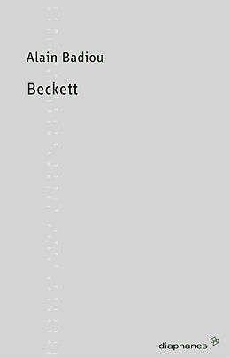 Paperback Beckett von Alain Badiou