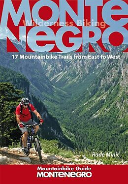 Couverture cartonnée Montenegro Mountainbike Guide de Rade Minic