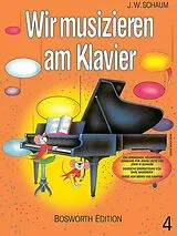 John Wesley Schaum Notenblätter Wir musizieren am Klavier Band 4