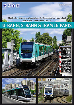 Kartonierter Einband U-Bahn, S-Bahn &amp; Tram in Paris von Groneck Christoph