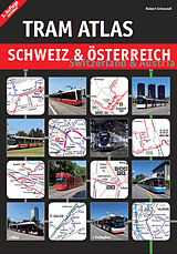 Kartonierter Einband Tram Atlas Schweiz &amp; Österreich von Robert Schwandl