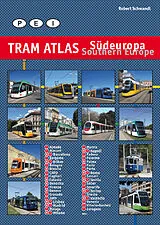Kartonierter Einband Tram Atlas Südeuropa/Southern Europe von Robert Schwandl