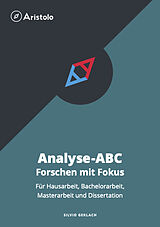 Kartonierter Einband Analyse-ABC  Forschen mit Fokus von Silvio Gerlach