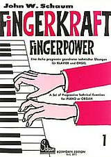 John Wesley Schaum Notenblätter Fingerkraft Band 1 für Klavier/Orgel