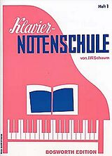 John Wesley Schaum Notenblätter Klavier-Notenschule Band 1