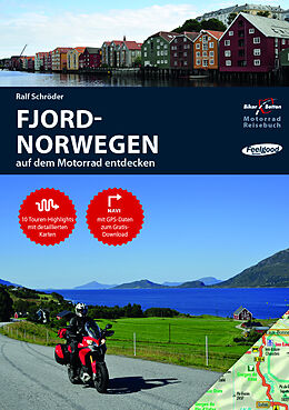 Kartonierter Einband Motorrad Reiseführer Fjord-Norwegen von Ralf Schröder