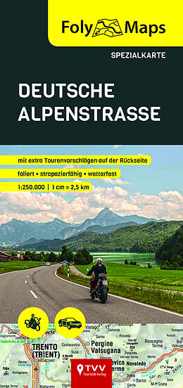 (Land)Karte FolyMaps Deutsche Alpenstraße von 