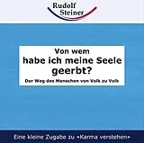Geheftet Von wem habe ich meine Seele geerbt? von Rudolf Steiner