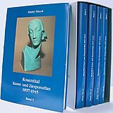 Fester Einband Rosenthal Kunst- und Zierporzellan 1897-1945. 5 Bände von Emmy Niecol