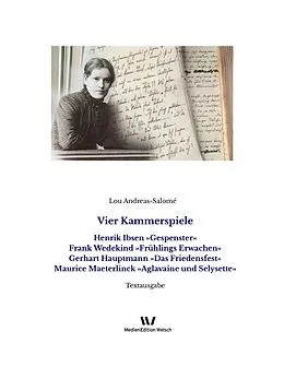 E-Book (epub) Vier Kammerspiele von Lou Andreas-Salomé