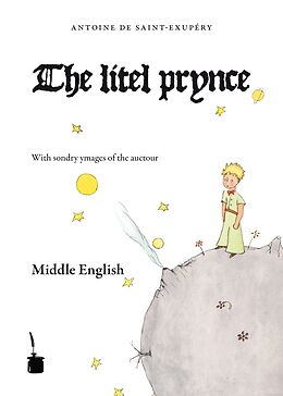 Couverture cartonnée Der kleine Prinz. Le Petit Prince-Middle English de Antoine de Saint-Exupéry