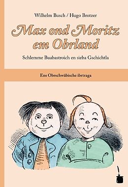 Fester Einband Max ond Moritz em Obrland von Wilhelm Busch