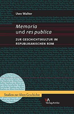 Fester Einband Memoria und res publica von Uwe Walter