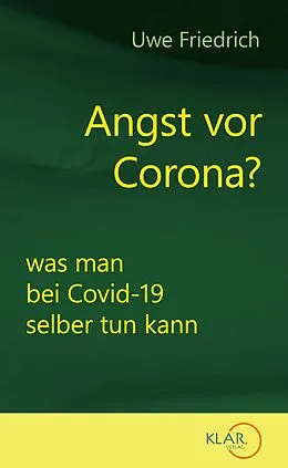 E-Book (epub) Angst vor Corona? von Uwe Friedrich