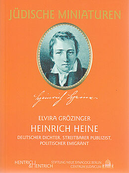Kartonierter Einband Heinrich Heine von Elvira Grözinger